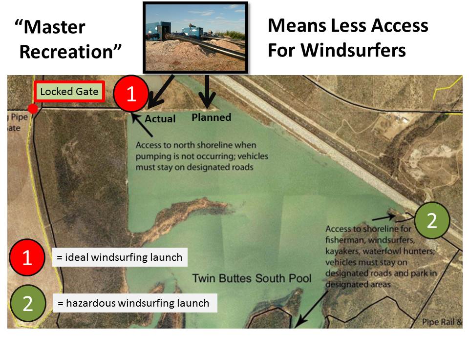 Twin Buttes Reservoir April 2013