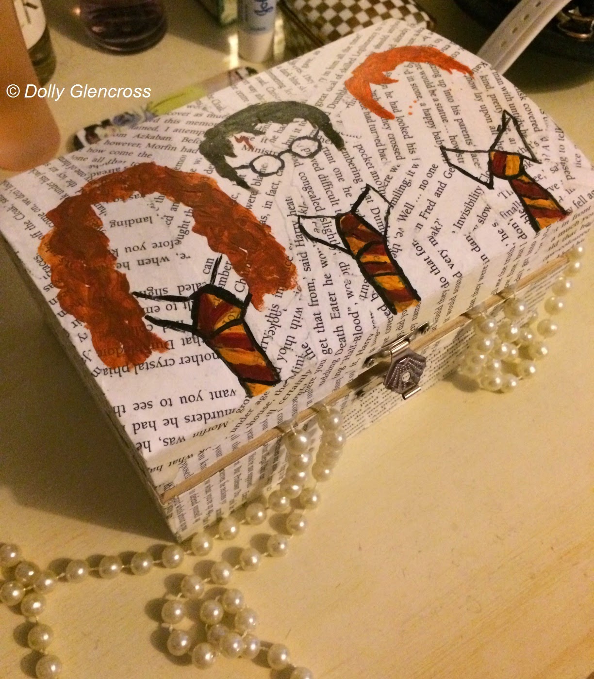 Dolly Glencross Harry Potter Jewellery Box