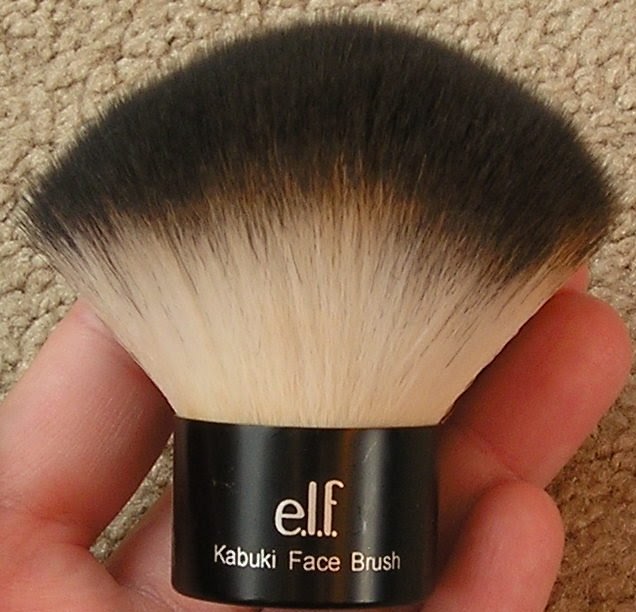 Glamorous Addiction E.L.F Studio Kabuki Face Brush Review