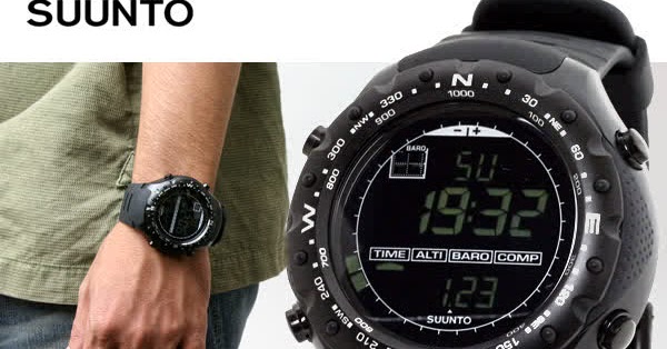 Suunto X-Lander Military(All Black) Rp.180.000,- ~ VILEY-SHOP