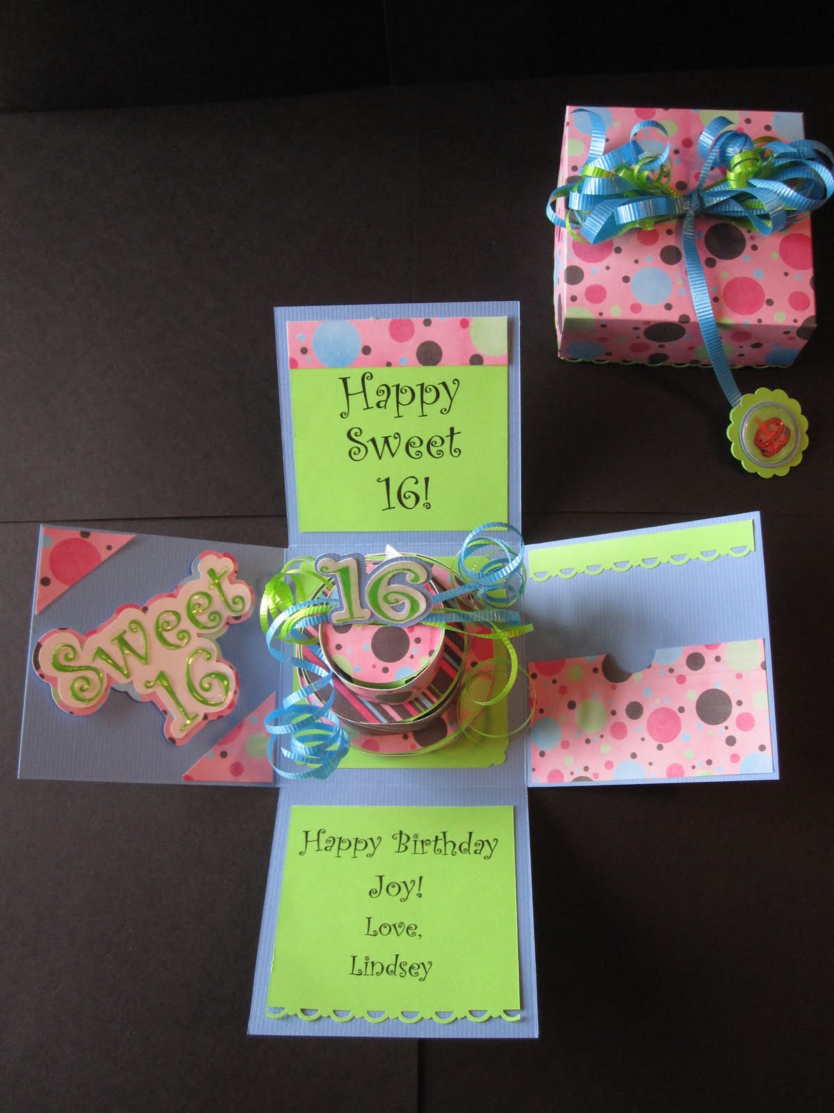 PAPERPASTIME Cake in a Box