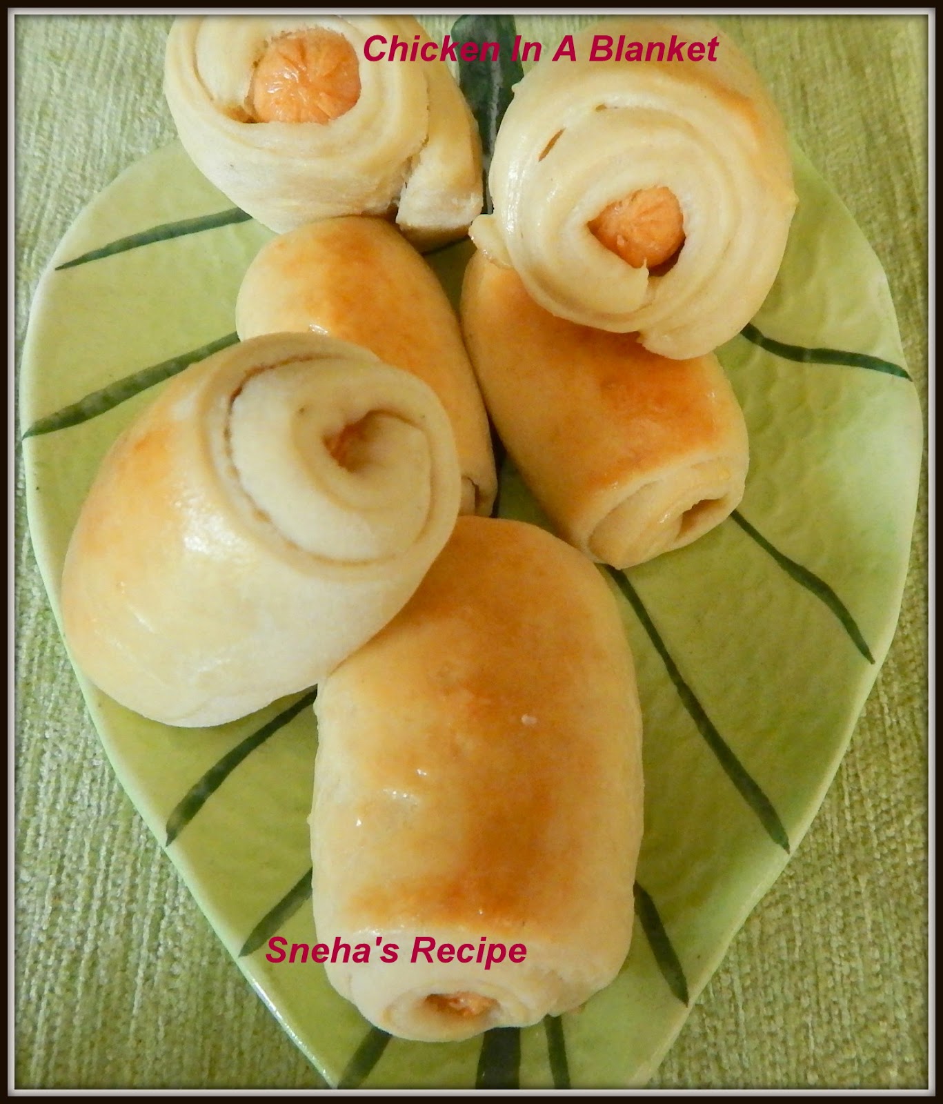 CHICKEN IN A BLANKET BREADBAKERS Sneha's Recipe