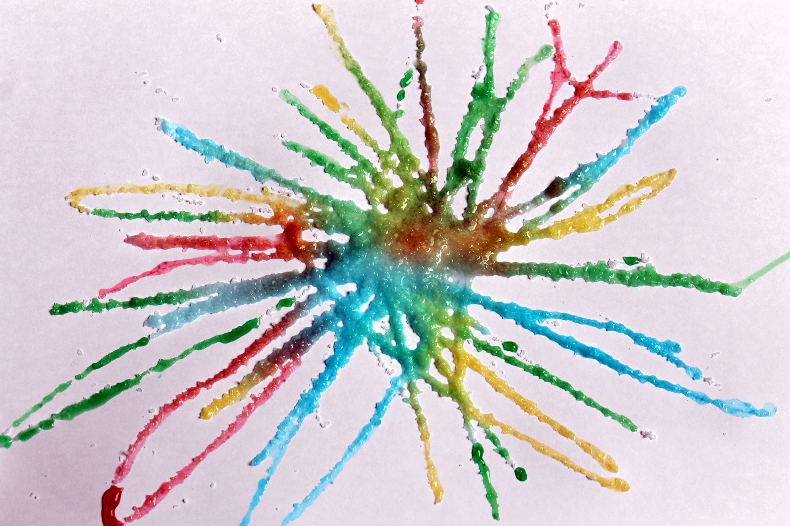 10 Ways to Make Fireworks with Kids Reading Confetti