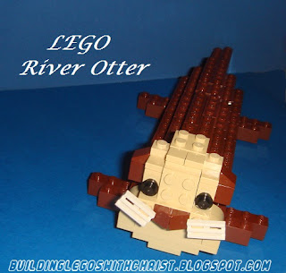 LEGO River Otter Creation