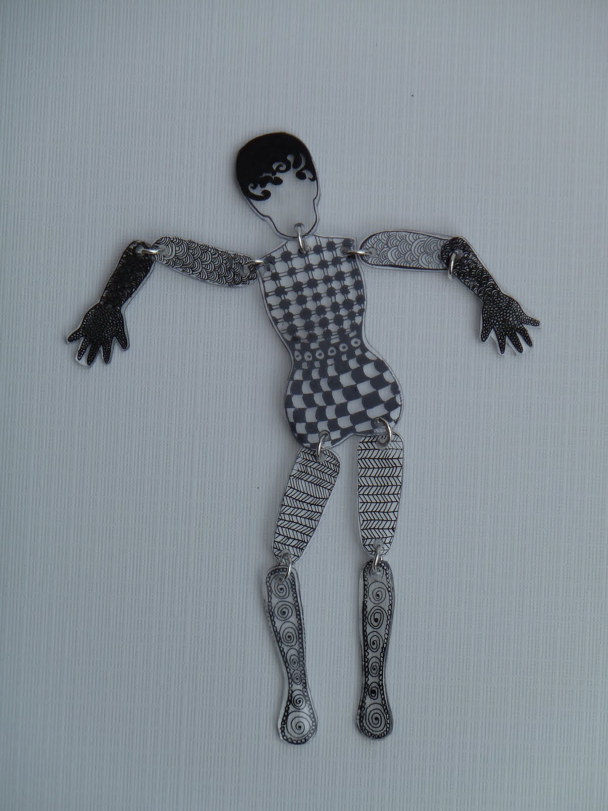 plastic paper dolls