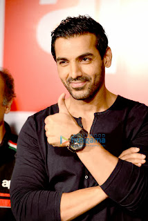 Actor John Abraham unveil of 'Aprilia bike'