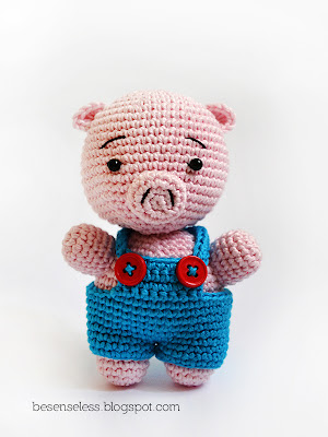 AMIGURUMI PIG PATTERN FREE Knitting PATTERNS