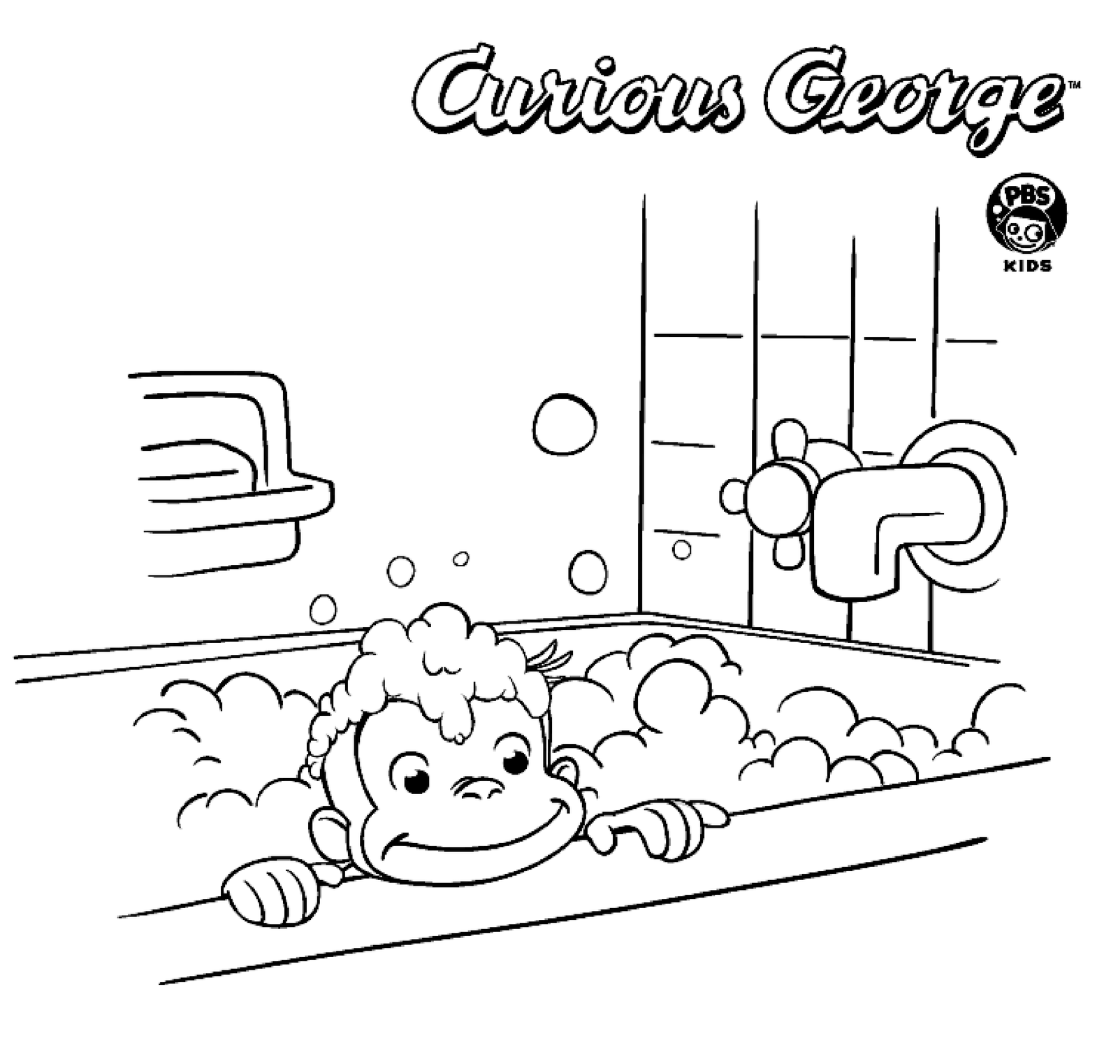 Jorge el Curioso para colorear e imprimir - colorearrr