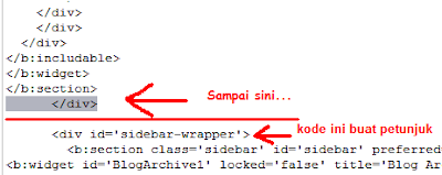 Sampai kode ini