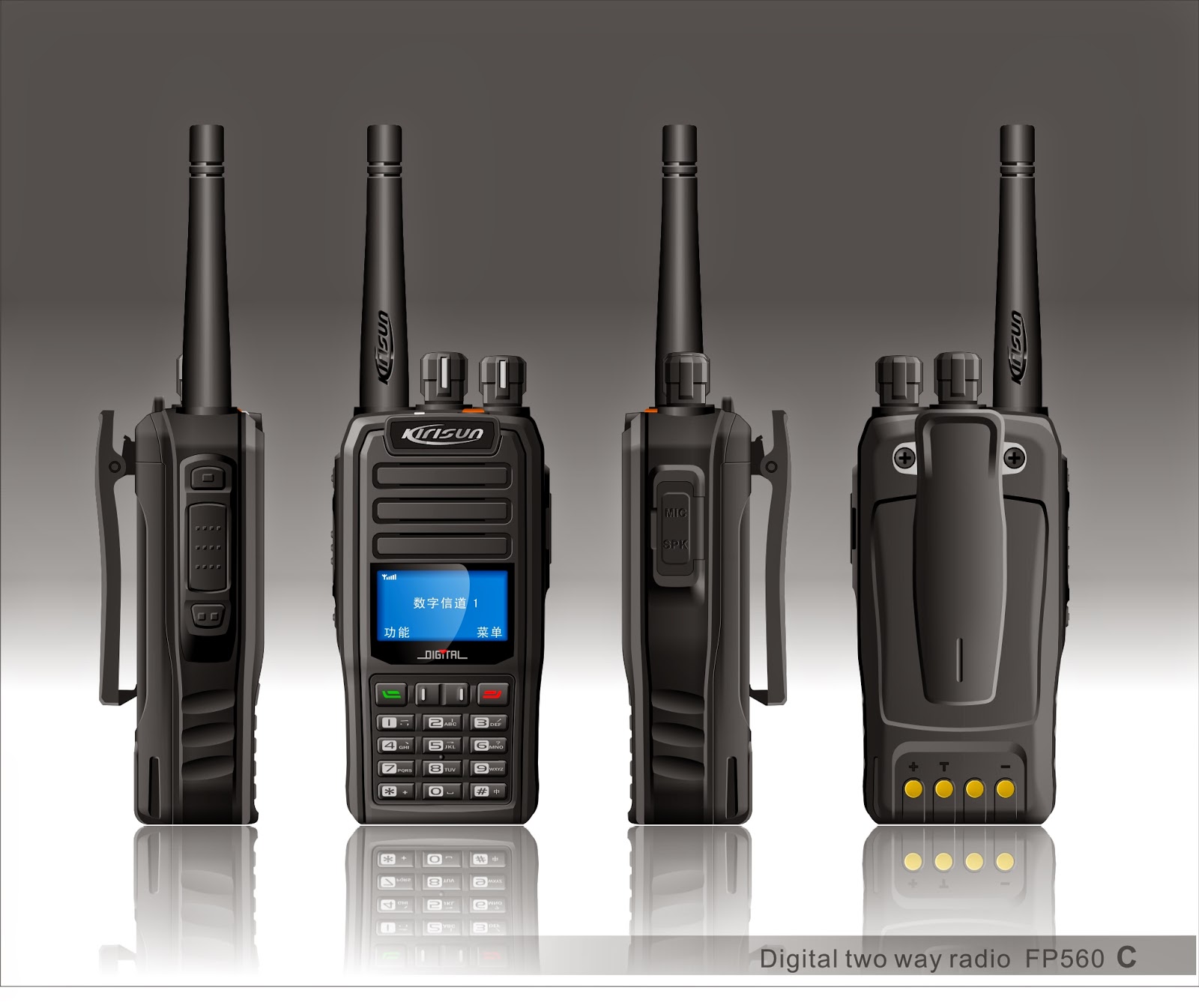Radiosification Kirisun dPMR446 radios