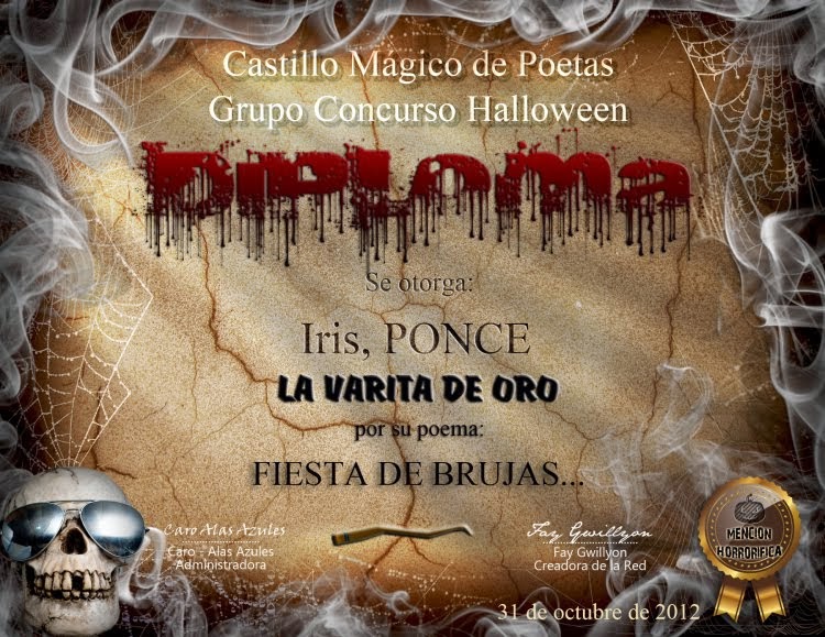 1er. Lugar Concurso Hallowenn