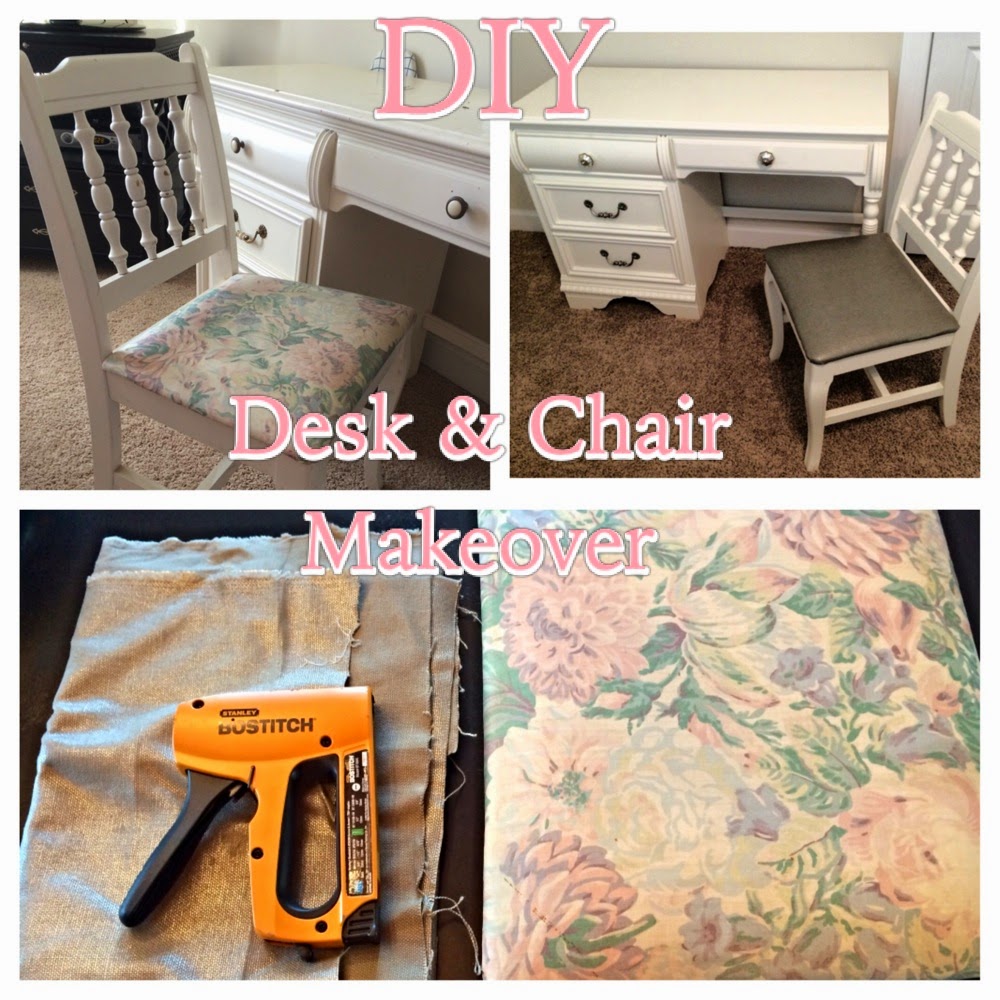 The House of Holly DIY Desk & Chair Makeover