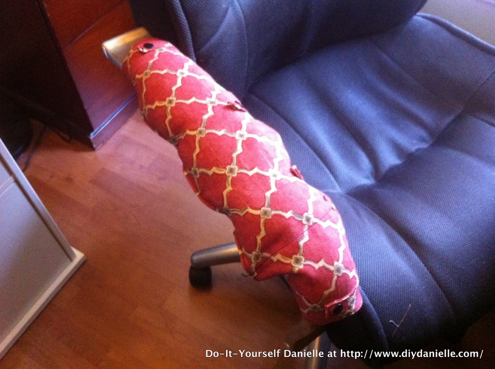 DIY Chair Arm Covers DIY Danielle