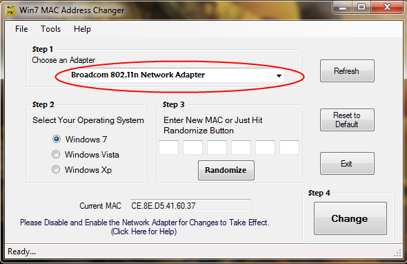 browser mac address emulator