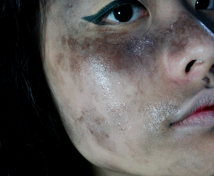 MAKEUP PLAY + TUTORIAL Fake Dirt on Face ms.rhea's