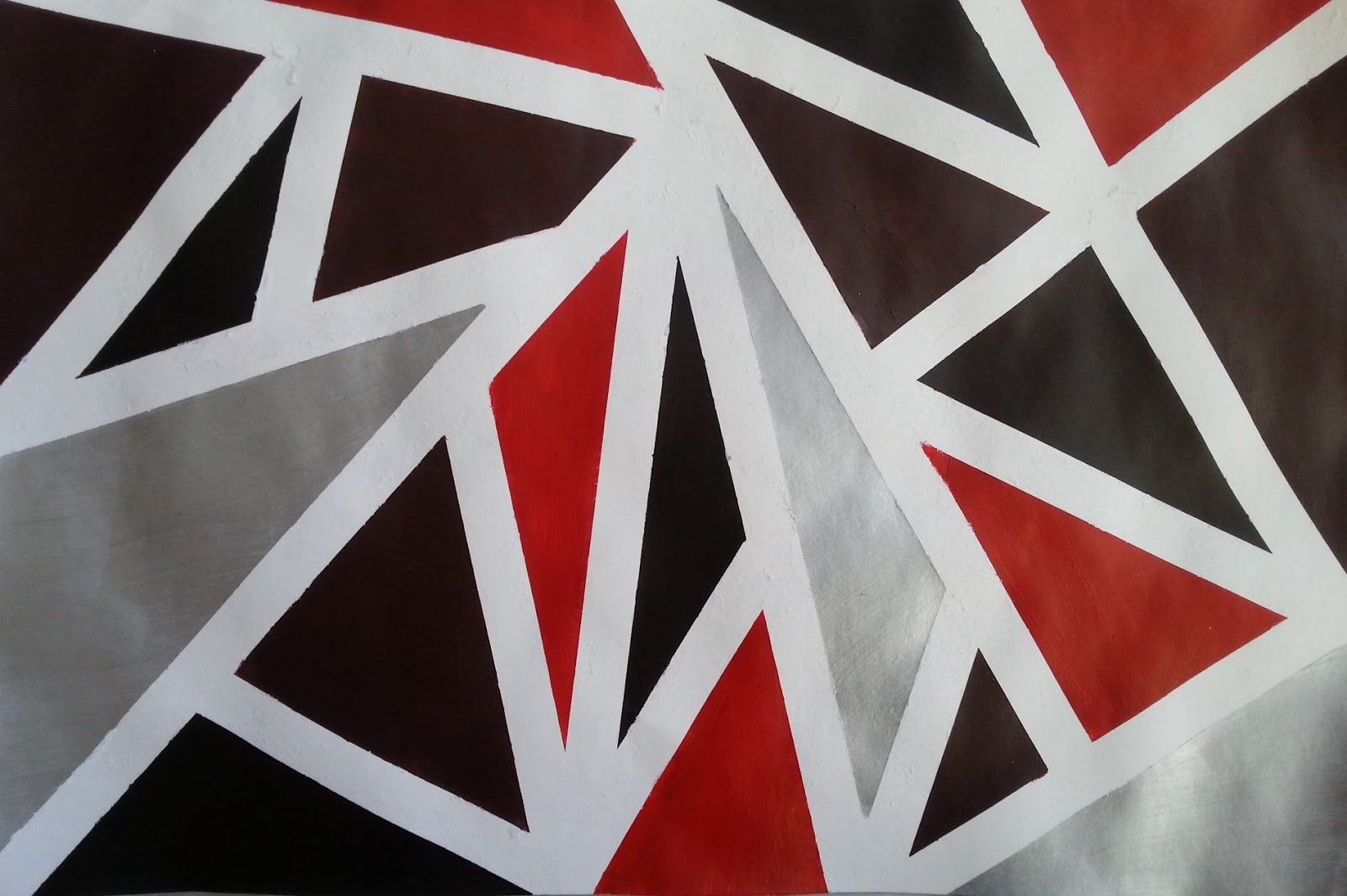 a faithful attempt Abstract Tape Paintings