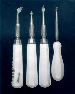 Ferramentas antigas de Dentista