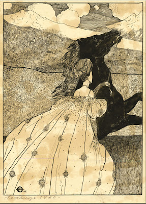 ARTISTAS DE INICIOS DEL SIGLO XX Mujer+y+caballo%252C+1907