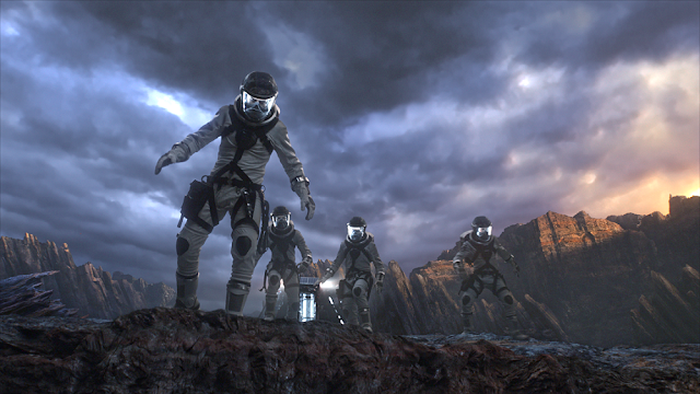 The characters in Zero before the "accident" which gives them powers. Zero dimension planet Fantastic Four still