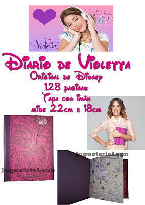 Diario de Violetta Violeta - Original de Disney !!!