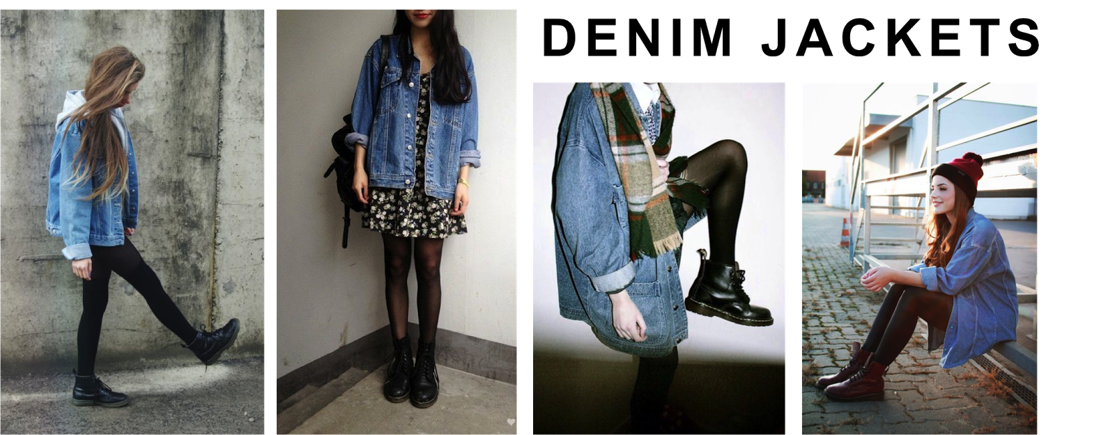 Fashion Trend Denim And Docs
