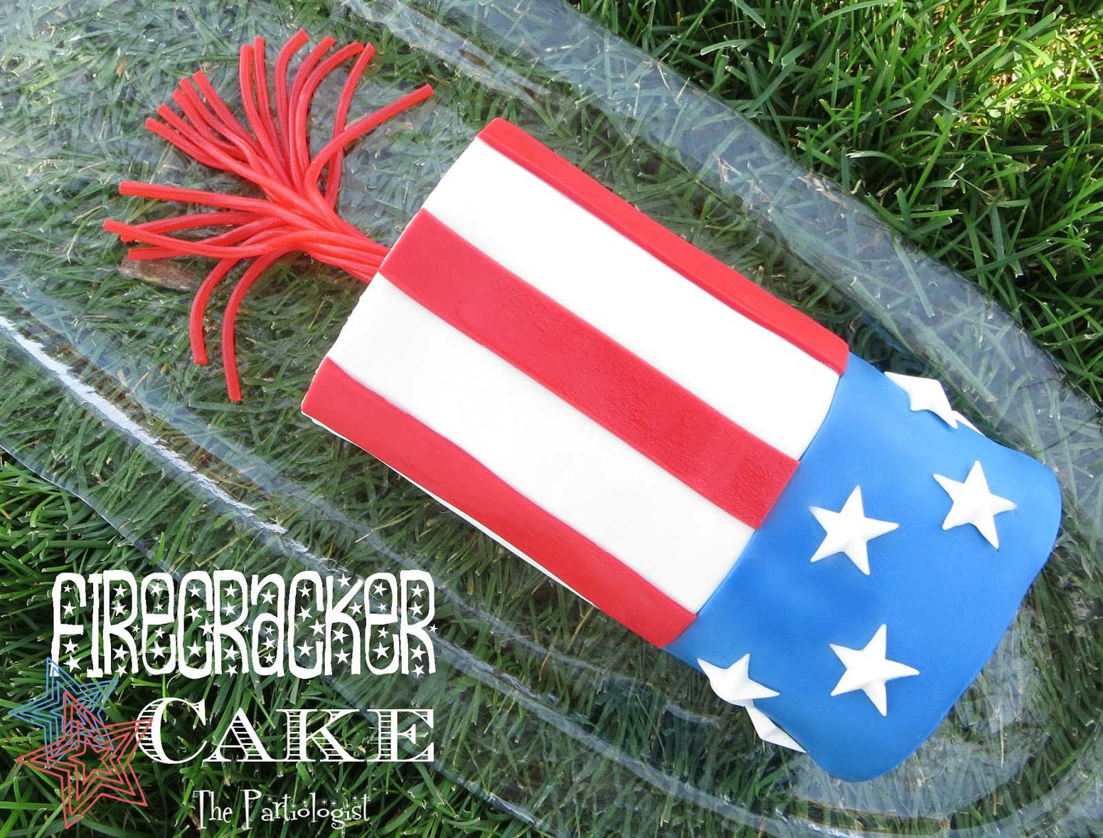 The Partiologist Firecracker Cake!