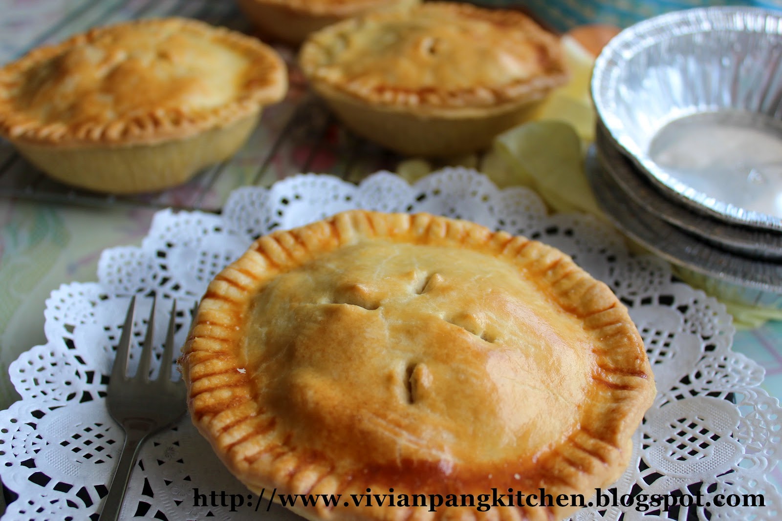 Vivian Pang Kitchen Chicken Pie/ Shortcrust Pastry