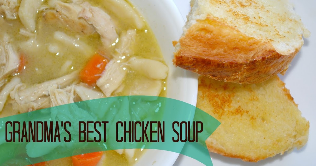 Emmy in her Element Grandma's Chicken soup A can'tbeat classic