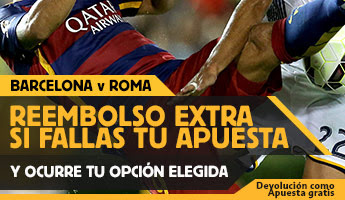 betfair reembolso 25 euros Gamper Barcelona vs Roma 5 agosto betfair reembolso 25 euros Gamper Barcelona vs Roma 5 agosto