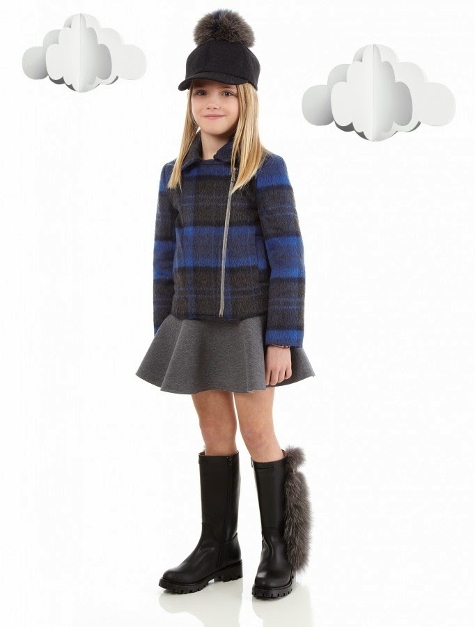 Collection Fendi Kids Fille Automne/Hiver 20142015 Kid Dit Mode