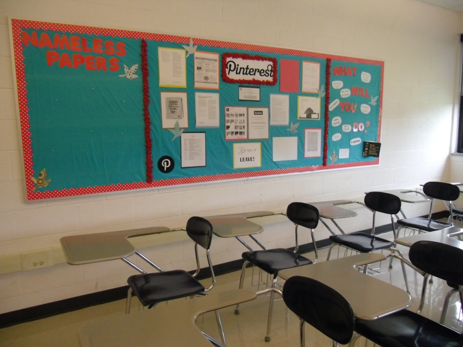 M* Print Bulletin Board Design on a Dime