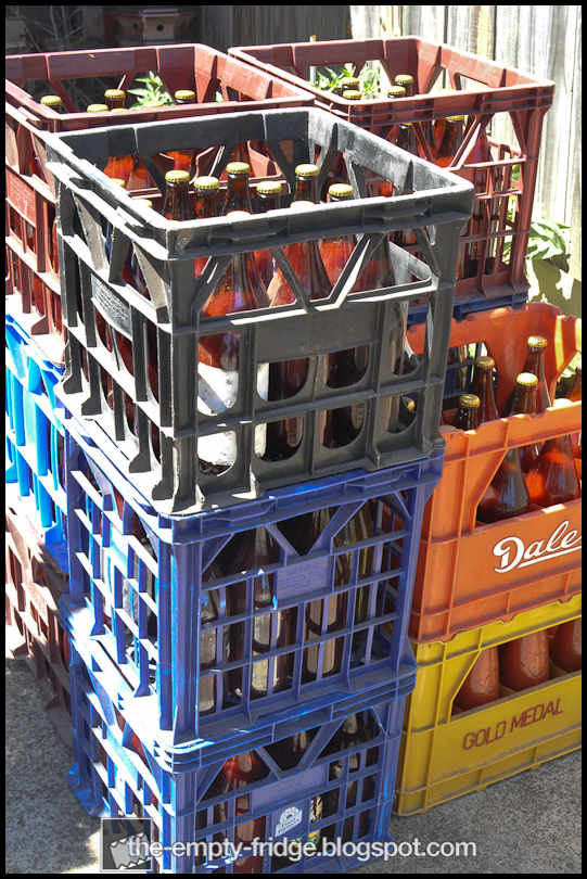 The Empty Fridge. Tomato Sauce Day Italian Backyard Style.