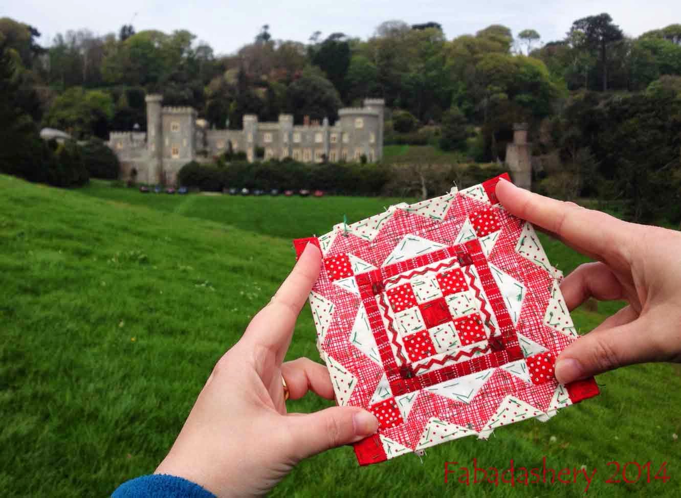 Fabadashery Nearly Insane Quilt Block 75