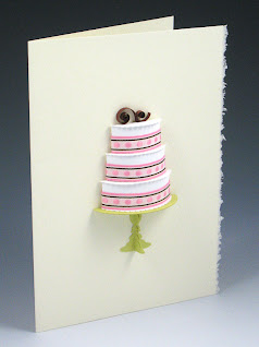 3D Wedding Cake Card - SVG