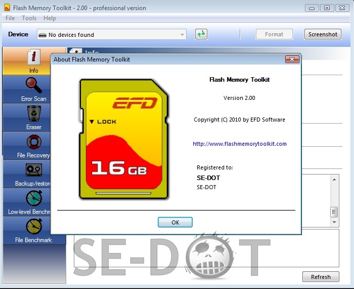 Flash Memory Toolkit 2.00 Full Free Download Software