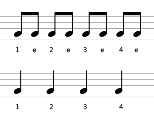 8 thirty second notes 8 thirty second notes