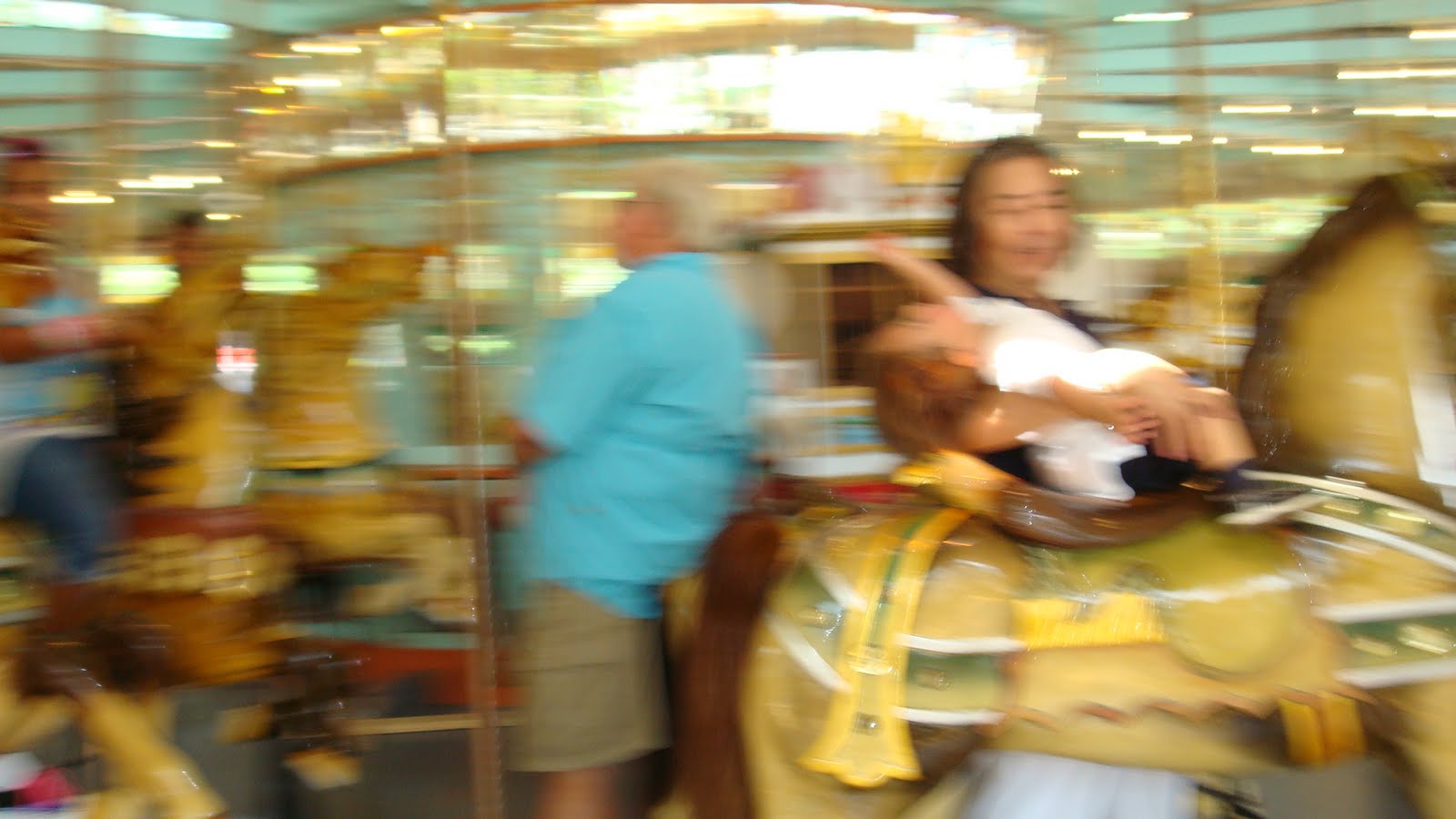 Daddy Times Two: Carousel Gardens Amusement Park
