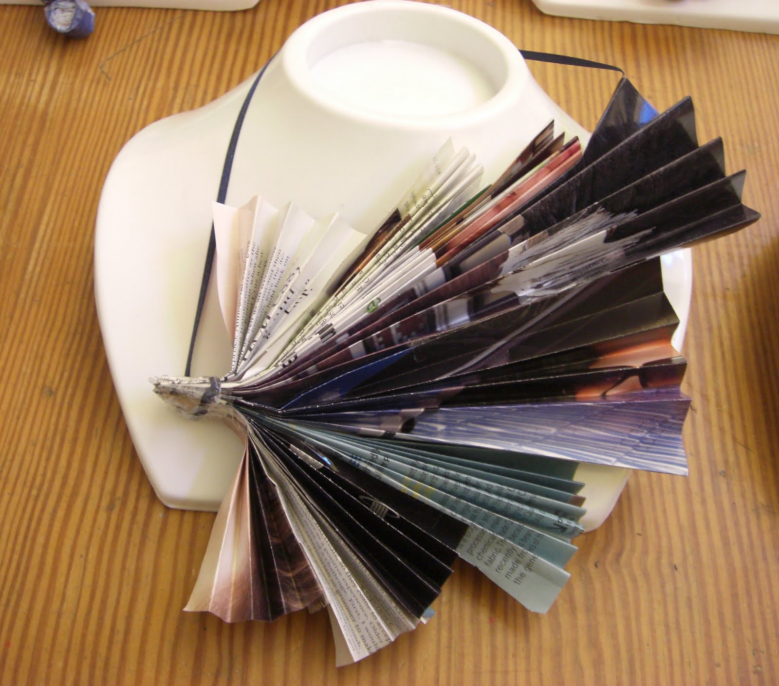 Quest Artists MS Wearable Paper Sculptures