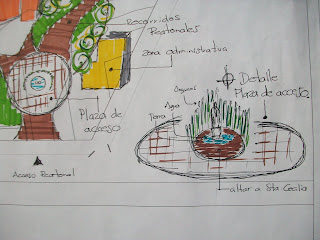 Escuela Superior de Musica, proceso de diseño arquitectonico: Planta de