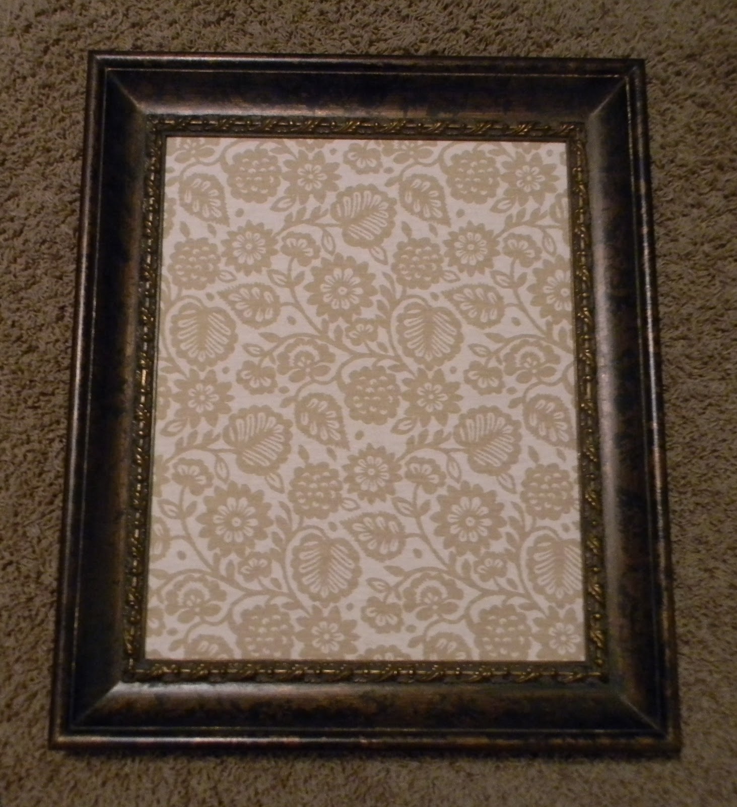 Holly's...Haven Fabric covered cork board.....