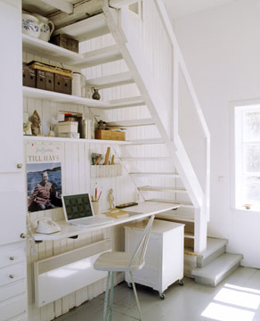 Decoración Minimalista y Contemporánea: Ideas para decorar bajo escaleras