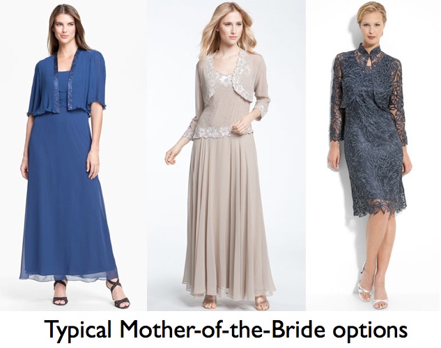 typical mother of the bride dresses