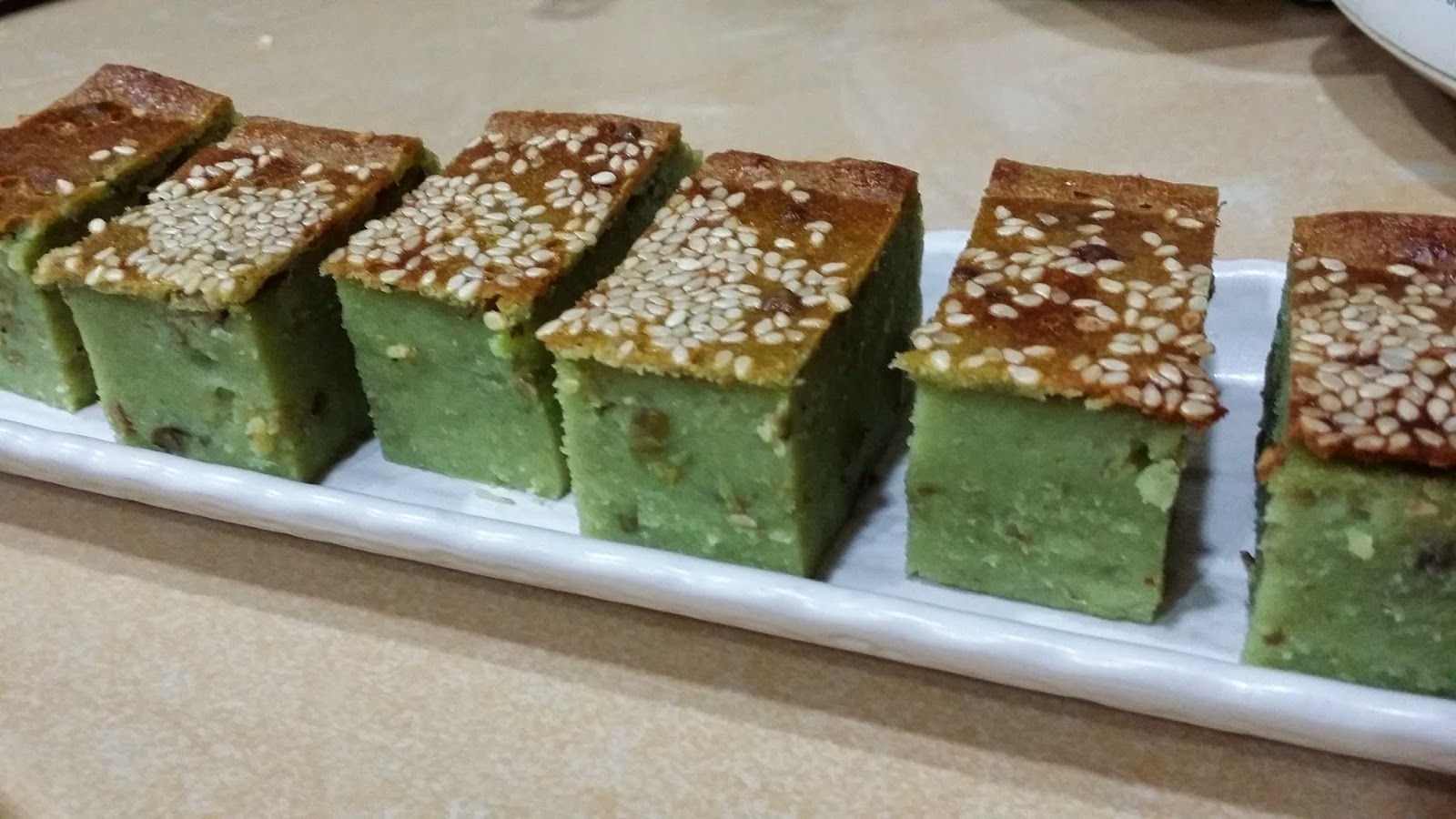 Zulfaza Loves Cooking Bingka Kacang Hijau