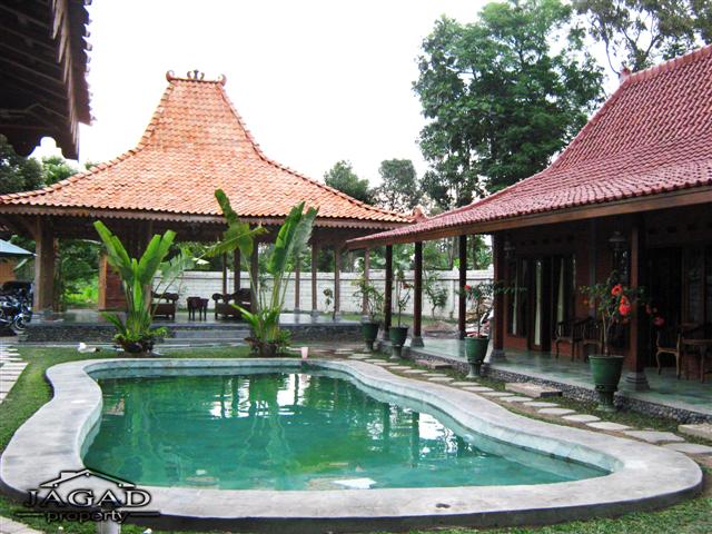 renang di jogja dijual rumah joglo kolam renang di jogja