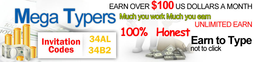 Earn Unlimited $$$ with MegaTyper