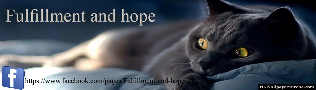 Fulfillment and hope