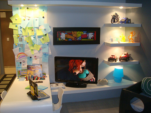 Best home design modern: dormitorios para niños Habitacion para gemelos azul