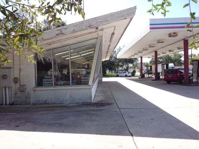 The Modernist Angle It Caught My Eye A MidCentury Modern Gas Station