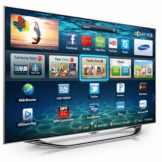 tv com comando de voz com wi-fi e reconhece face do usuário