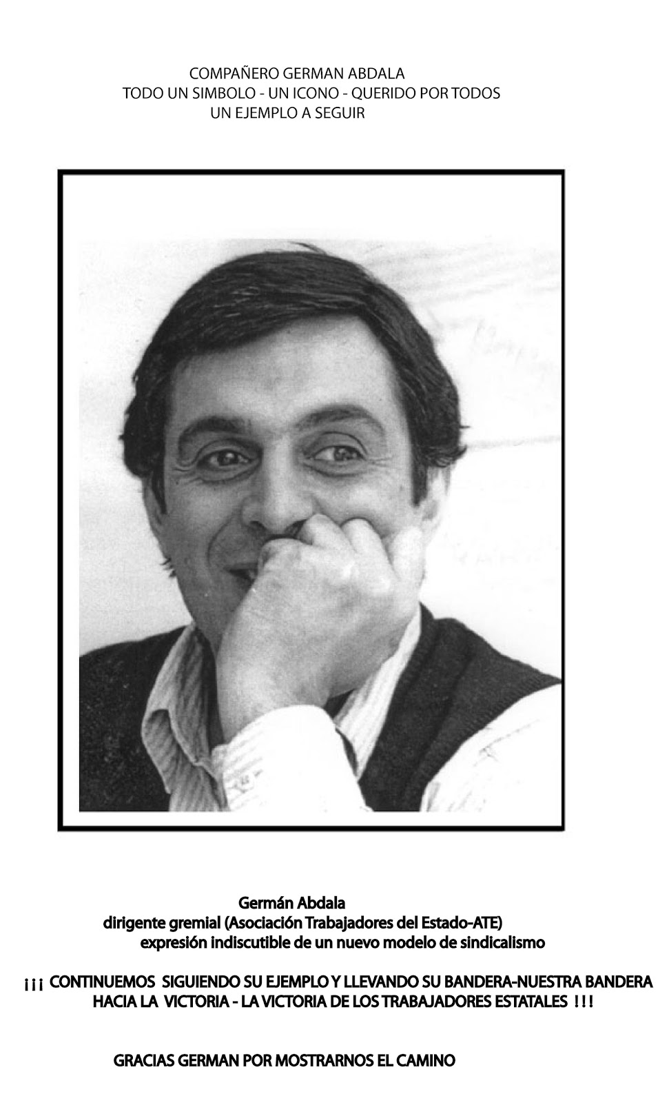 CRISTIANISMO BIBLICO GERMAN ABDALA UN EJEMPLO A SEGUIR